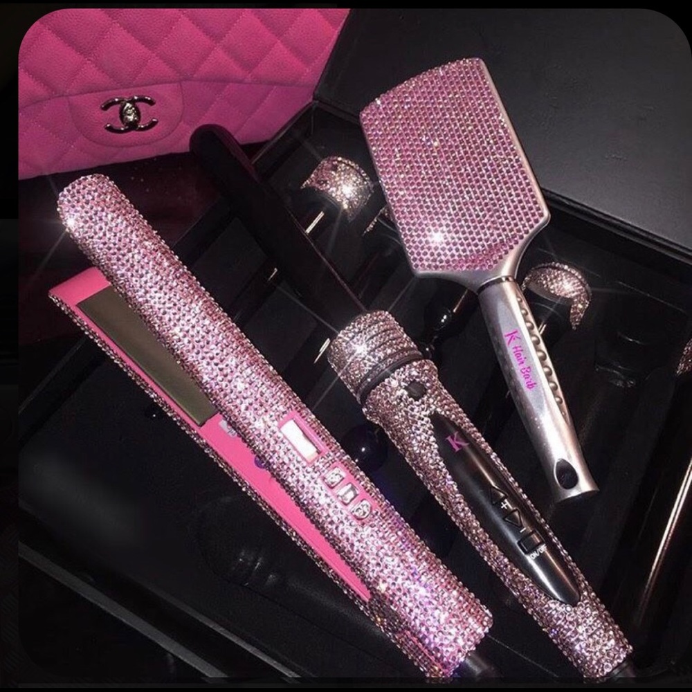 Flat Irons Brush N Hair Curler